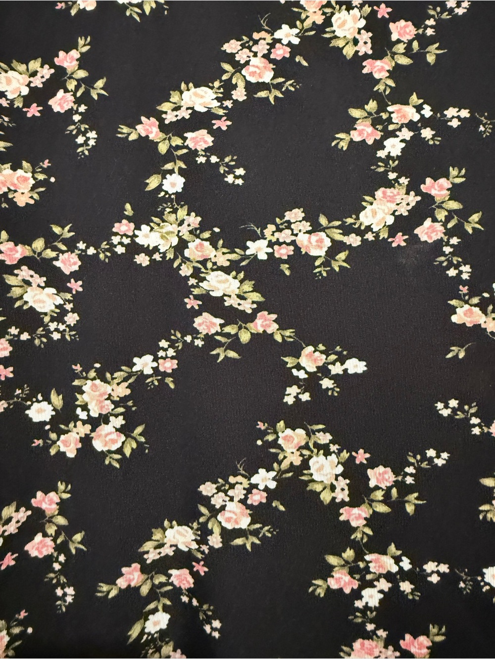 Ted Baker Black Floral Short Sleeve Crewneck Tee - Picture 2 of 5
